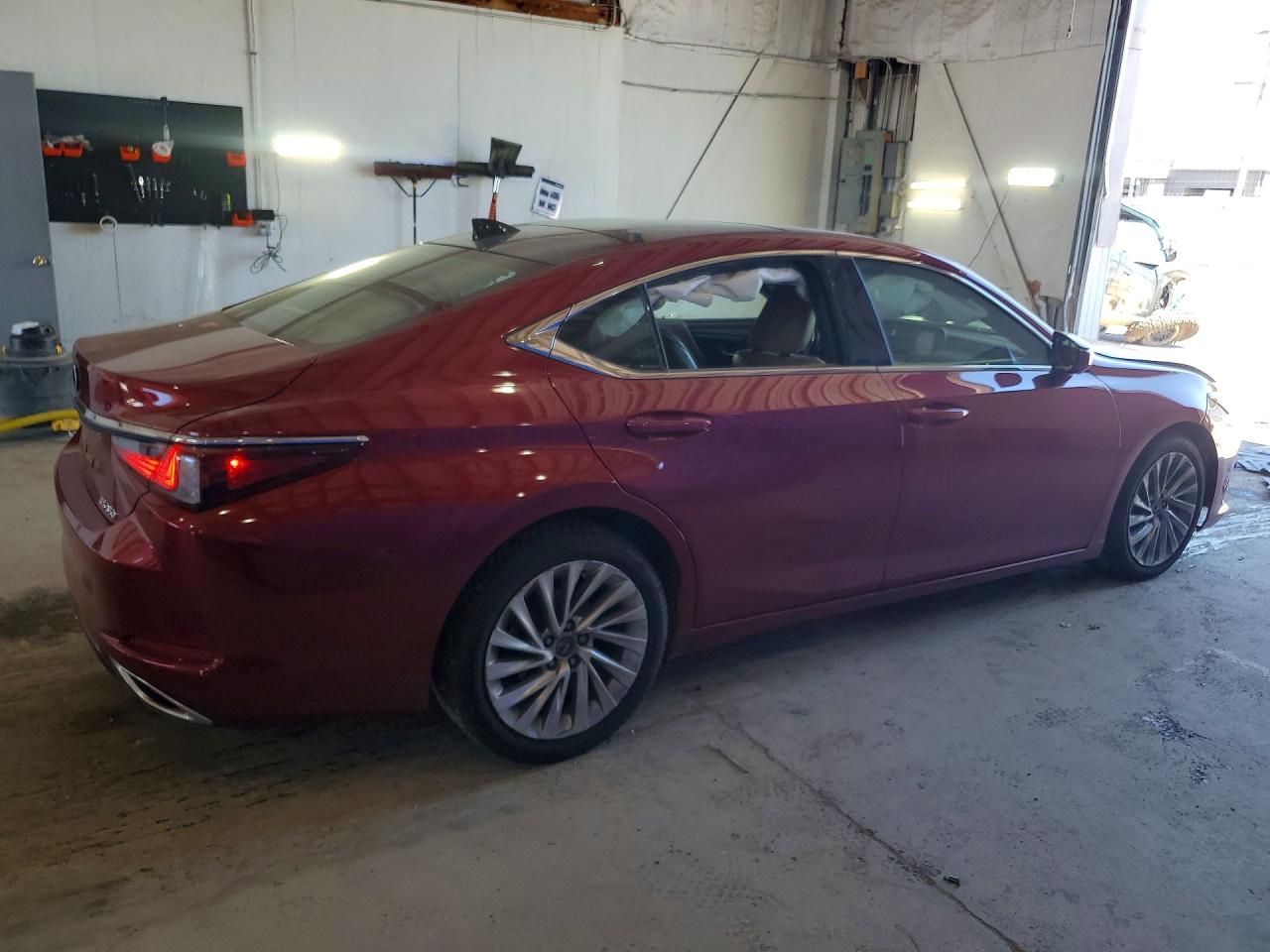 2020 Lexus Es 350 Luxury Maroon vin: 58AEZ1B13LU072433