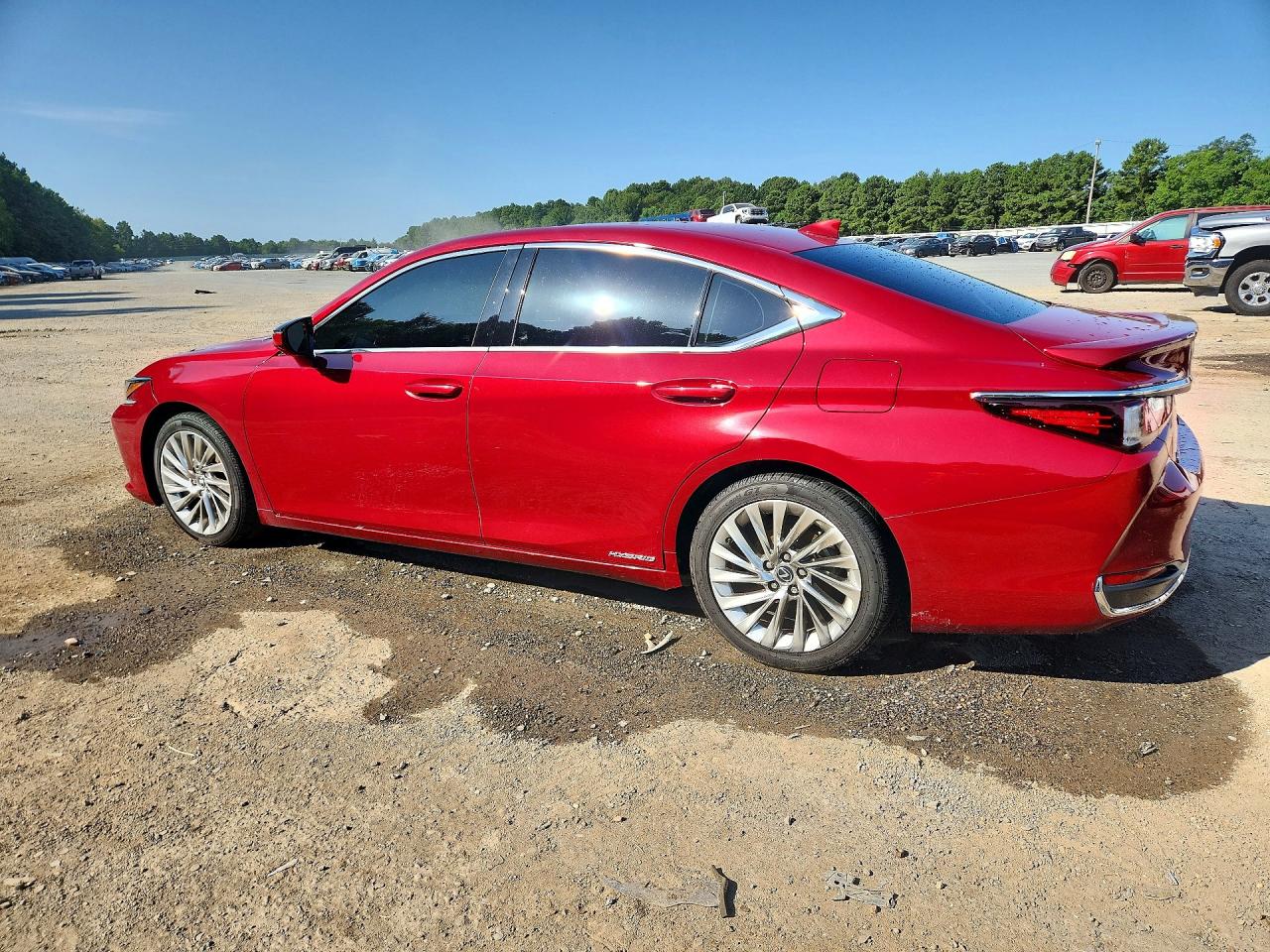 2020 Lexus Es 300h Ultra Luxury Red vin: 58AF21B19LU012357