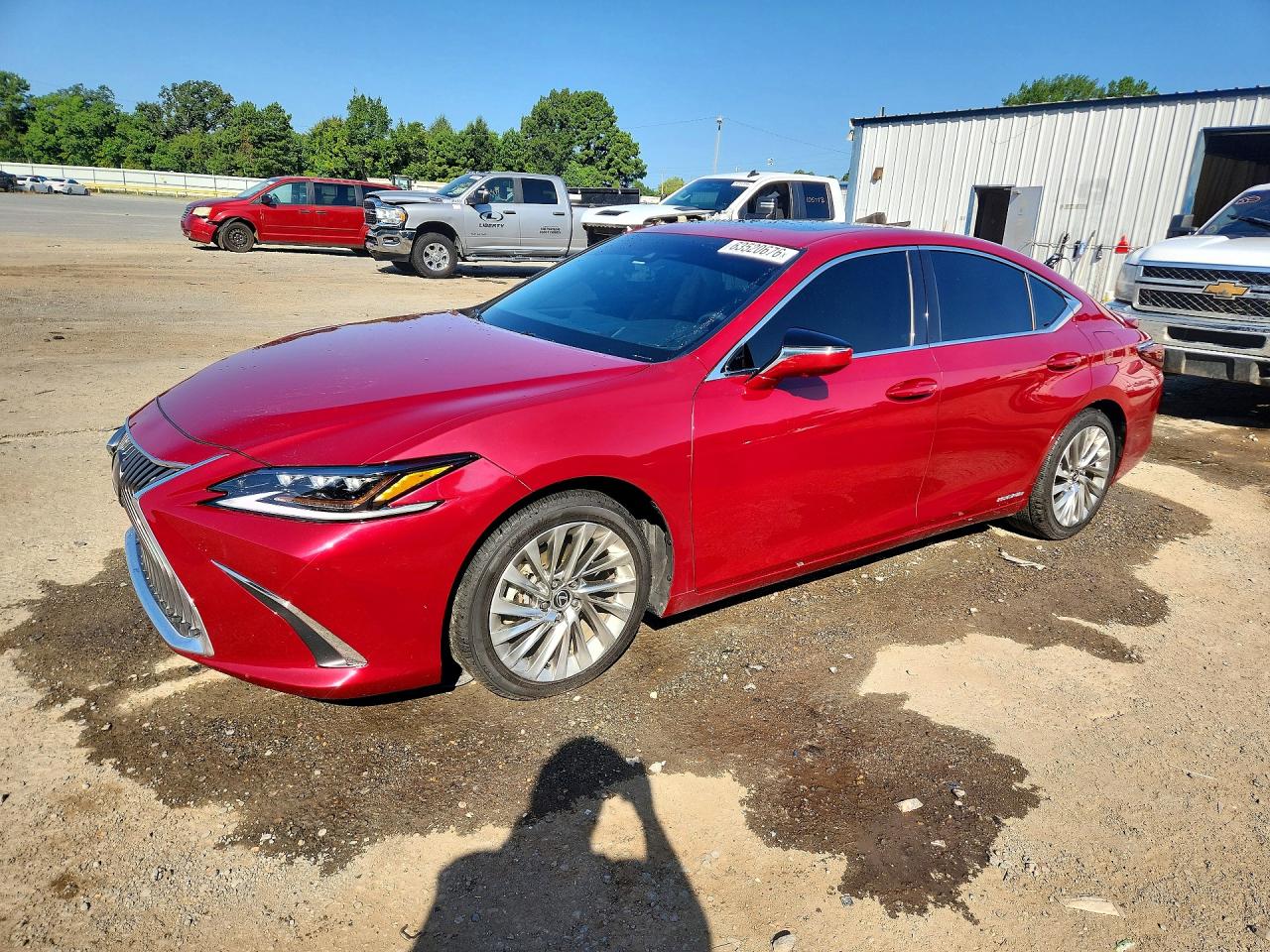 2020 Lexus Es 300h Ultra Luxury Red vin: 58AF21B19LU012357