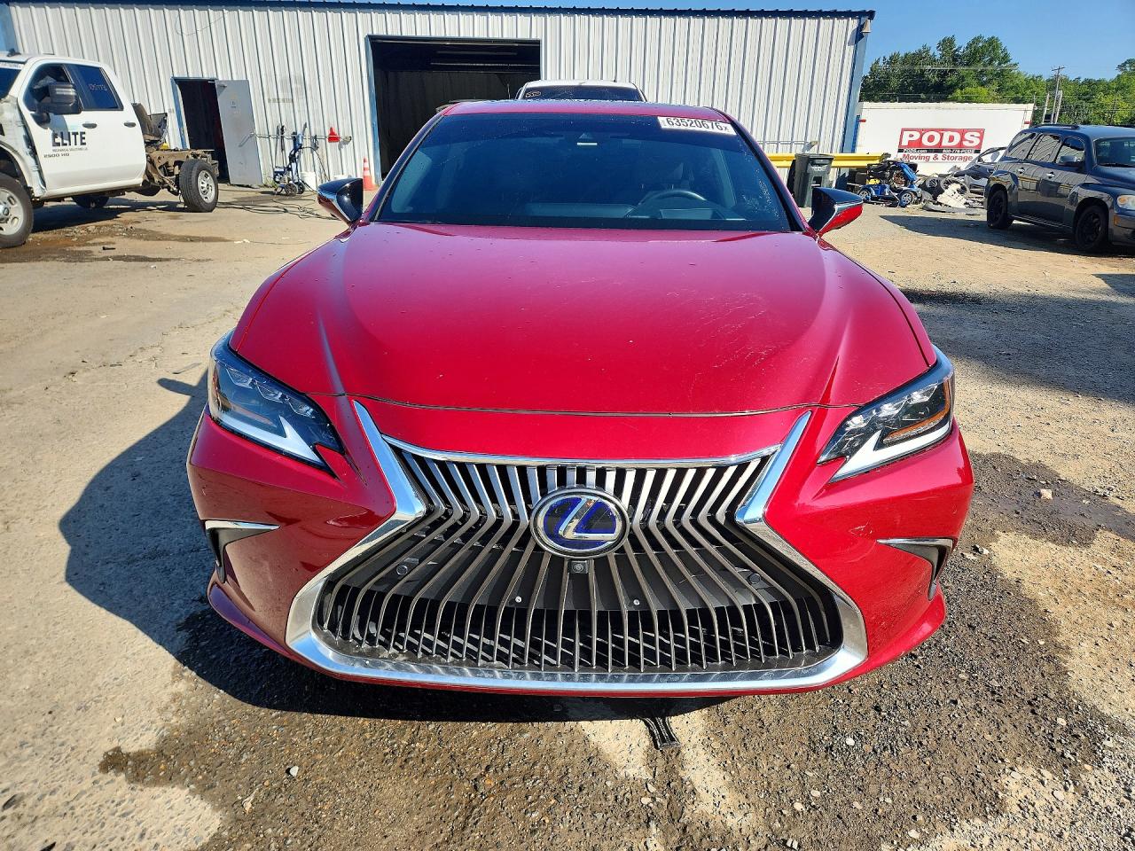 2020 Lexus Es 300h Ultra Luxury Red vin: 58AF21B19LU012357