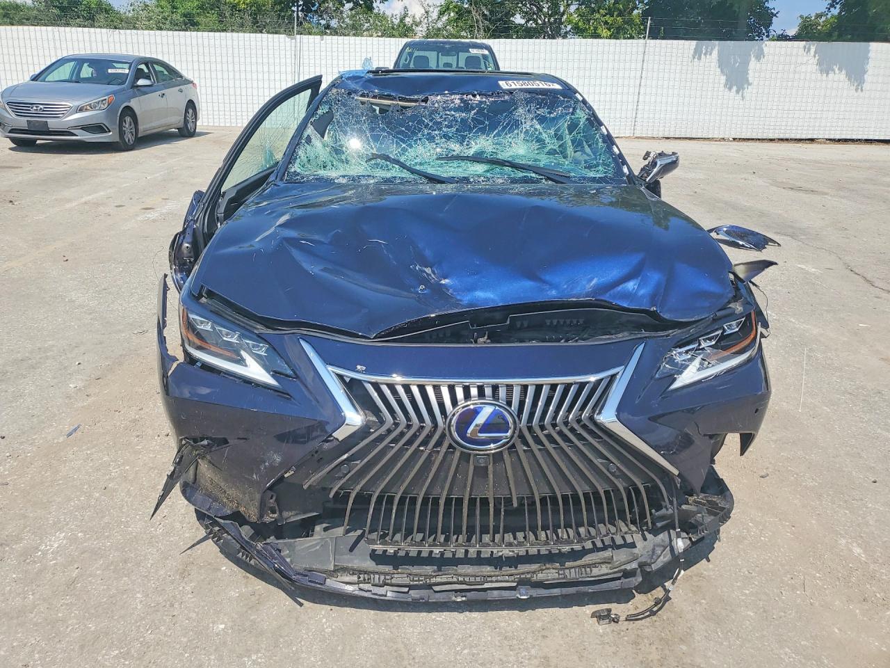 2021 Lexus Es 300h Ultra Luxury Blue vin: 58AFA1C13MU005486