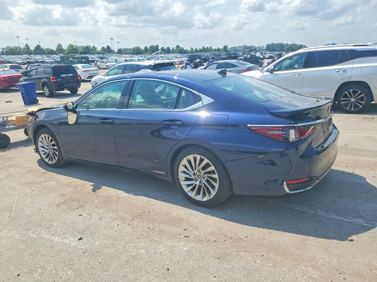 2021 Lexus Es 300h Ultra Luxury Blue vin: 58AFA1C13MU005486