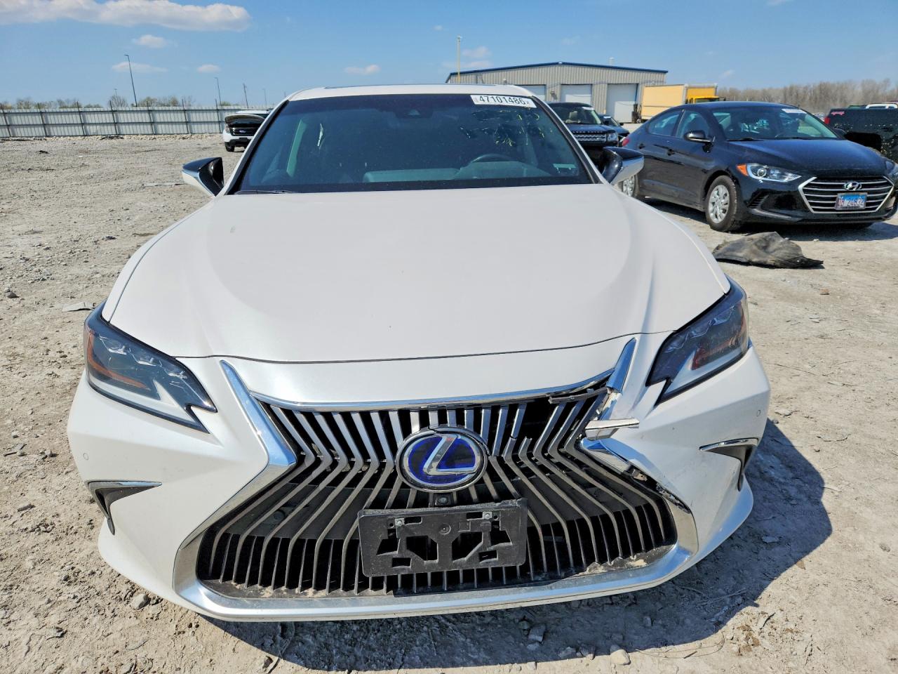 2021 Lexus Es 300h Ultra Luxury White vin: 58AFA1C15MU007238