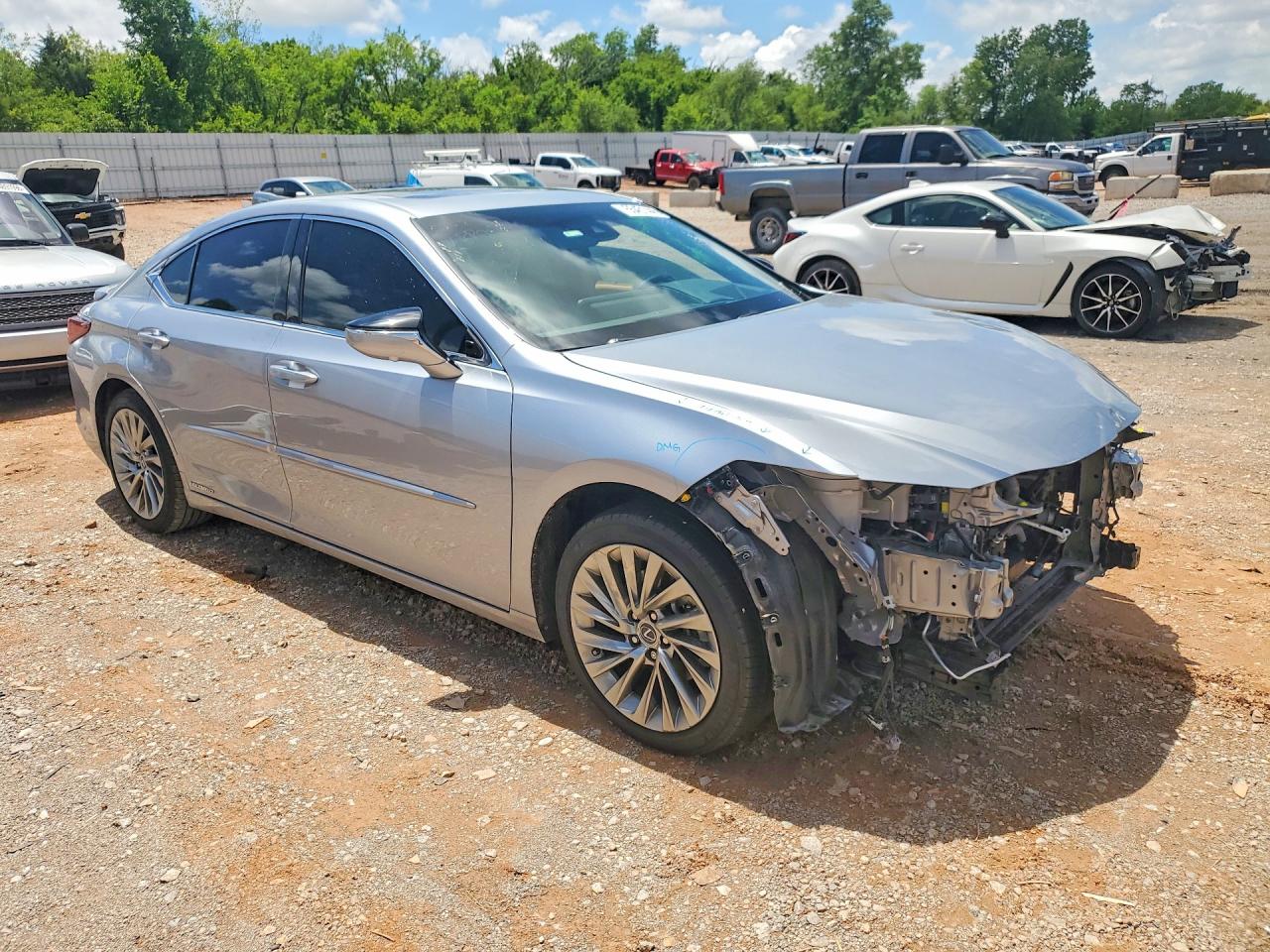 2022 Lexus Es 300h Ultra Luxury Серебряный vin: 58AFA1C19NU013884