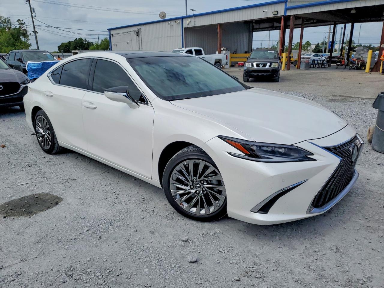 2025 Lexus Es 350 Ultra Luxury White vin: 58AFZ1B12SU186474