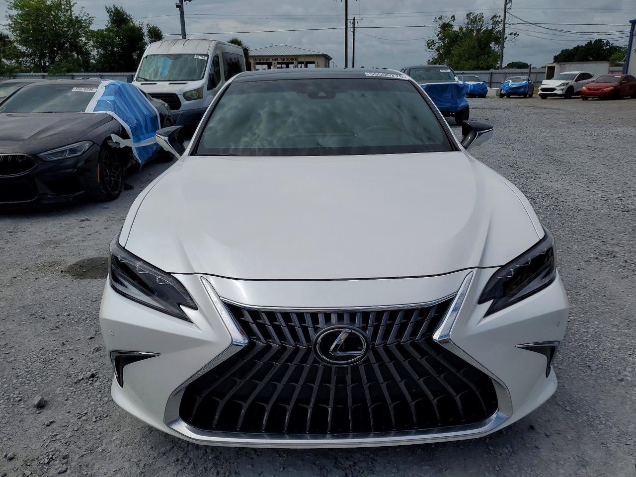 2025 Lexus Es 350 Ultra Luxury White vin: 58AFZ1B12SU186474