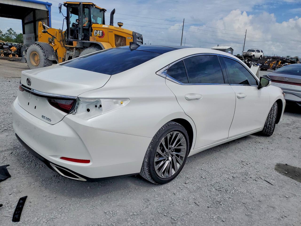 2025 Lexus Es 350 Ultra Luxury White vin: 58AFZ1B12SU186474