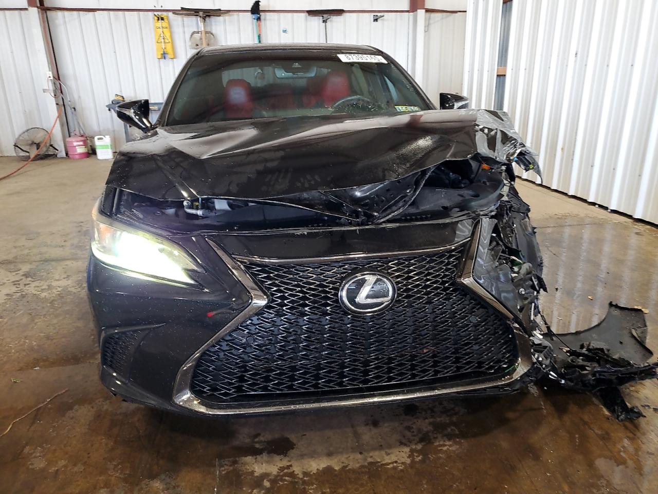 2020 Lexus Es 350 F Sport Black vin: 58AGZ1B13LU071789