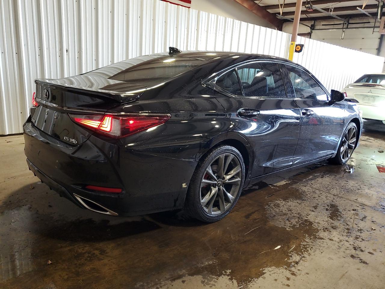 2020 Lexus Es 350 F Sport Black vin: 58AGZ1B13LU071789