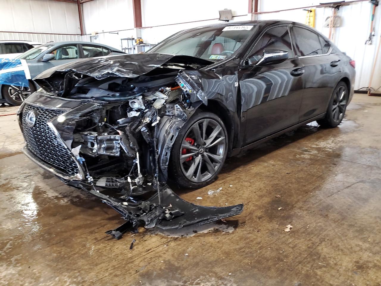 2020 Lexus Es 350 F Sport Black vin: 58AGZ1B13LU071789