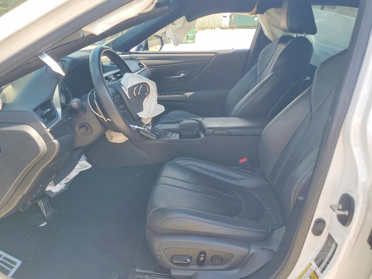 2021 Lexus Es 350 F Sport White vin: 58AGZ1B13MU097326