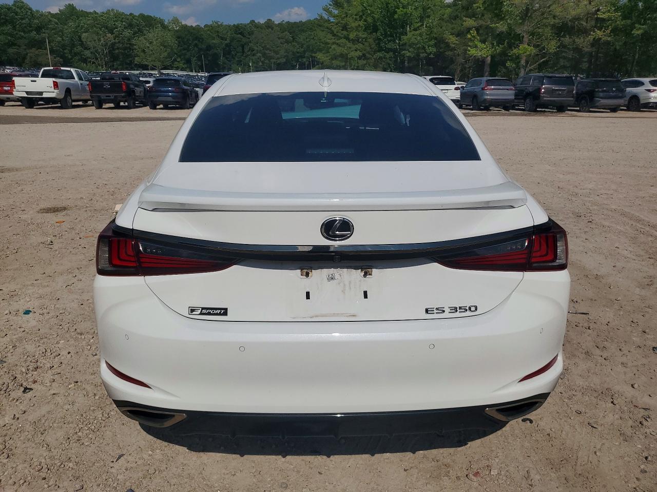 2021 Lexus Es 350 F Sport White vin: 58AGZ1B13MU097326
