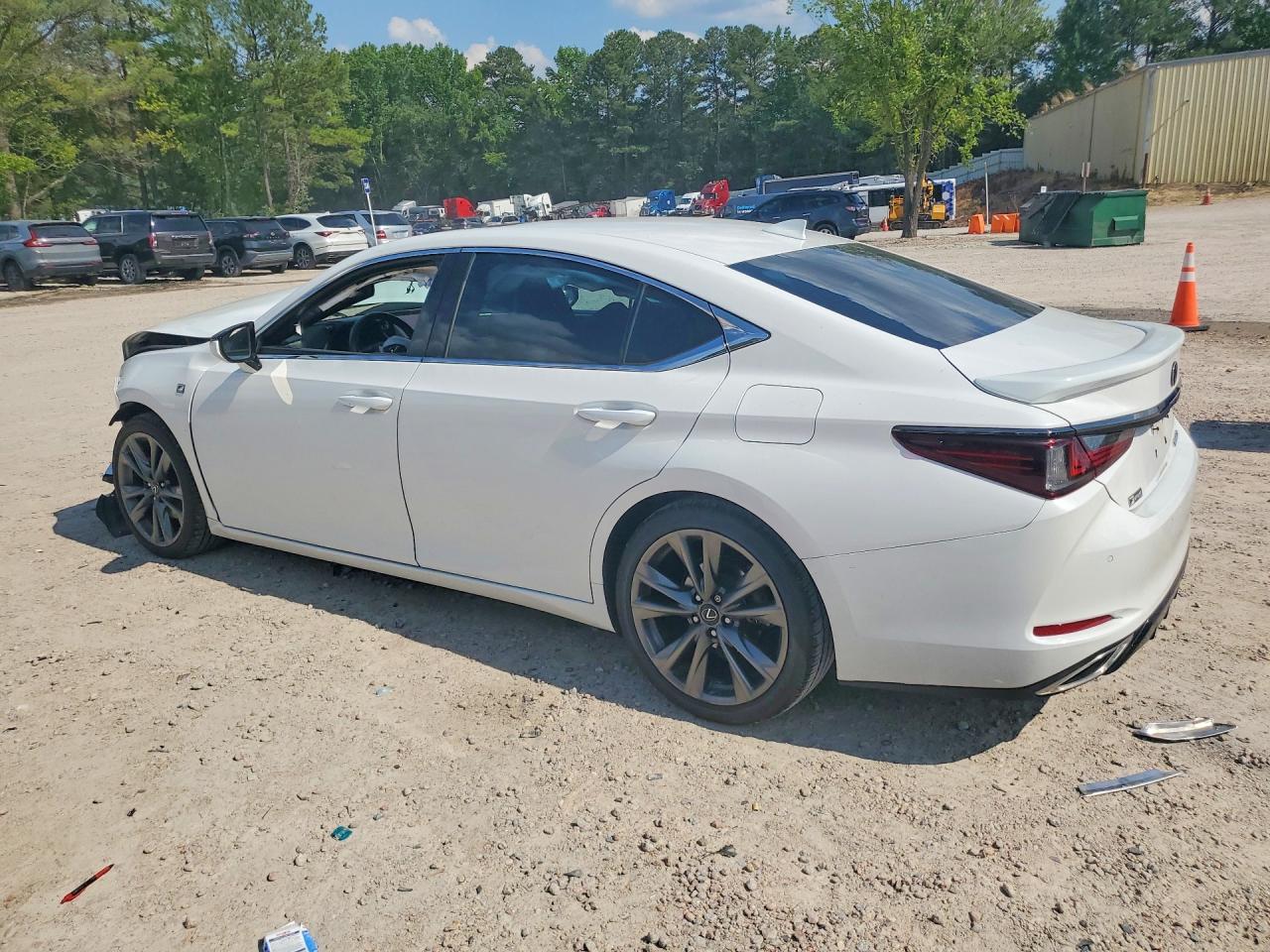 2021 Lexus Es 350 F Sport White vin: 58AGZ1B13MU097326