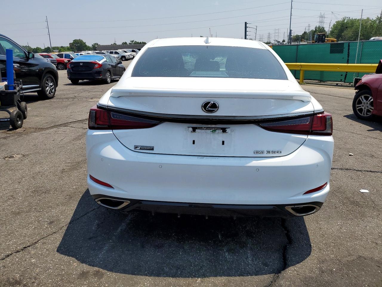 2021 Lexus Es 350 F Sport White vin: 58AGZ1B14MU084147
