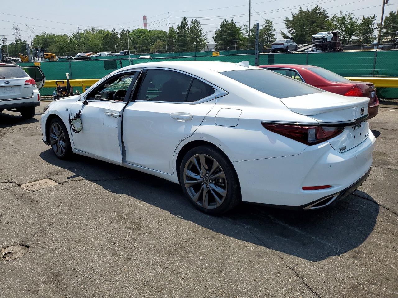 2021 Lexus Es 350 F Sport White vin: 58AGZ1B14MU084147