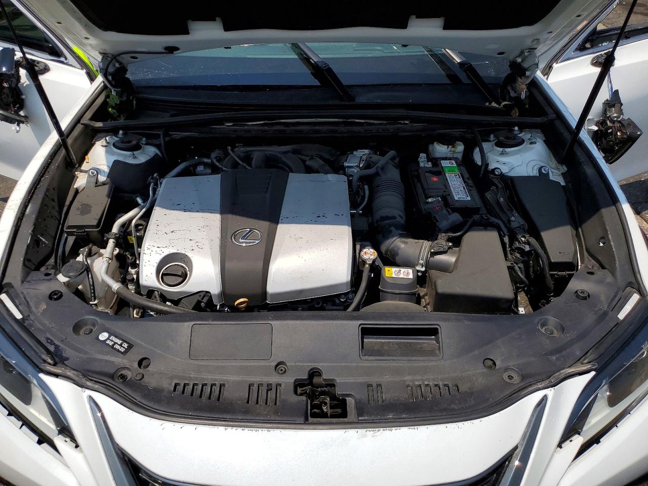 2021 Lexus Es 350 F Sport White vin: 58AGZ1B14MU084147