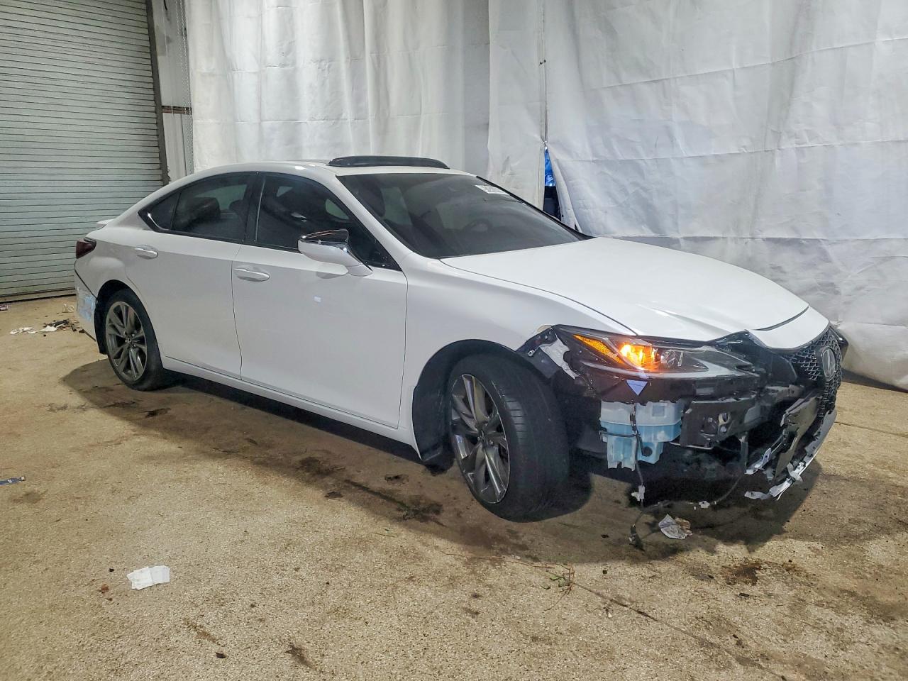 2021 Lexus Es 350 F Sport White vin: 58AGZ1B16MU082500