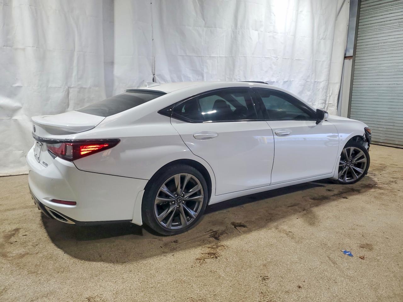 2021 Lexus Es 350 F Sport White vin: 58AGZ1B16MU082500