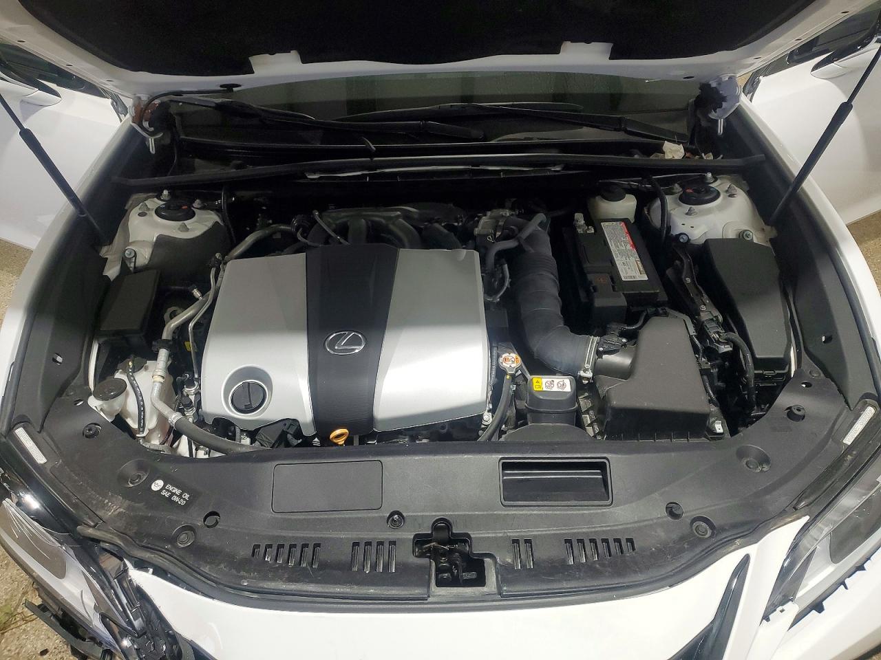 2021 Lexus Es 350 F Sport White vin: 58AGZ1B16MU082500