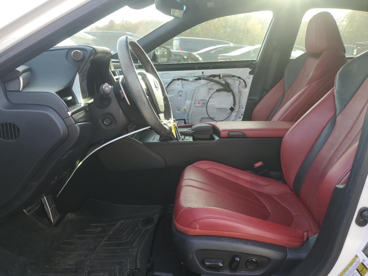 2020 Lexus Es 350 F Sport White vin: 58AGZ1B17LU057717