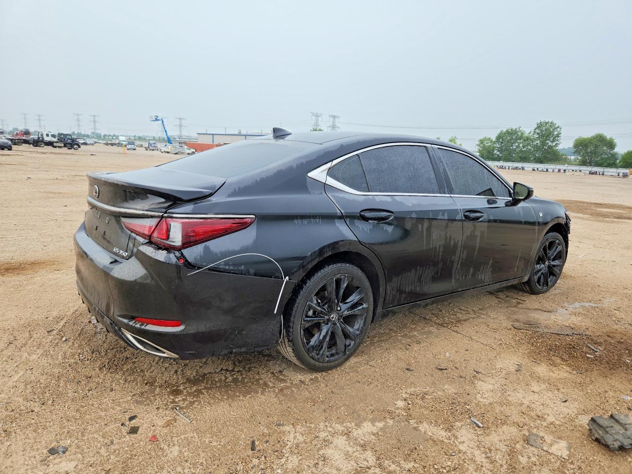 2023 Lexus Es 350 F Sport Handling Black vin: 58AJZ1B11PU142788