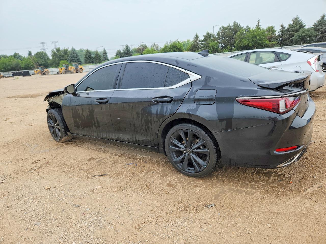 2023 Lexus Es 350 F Sport Handling Black vin: 58AJZ1B11PU142788