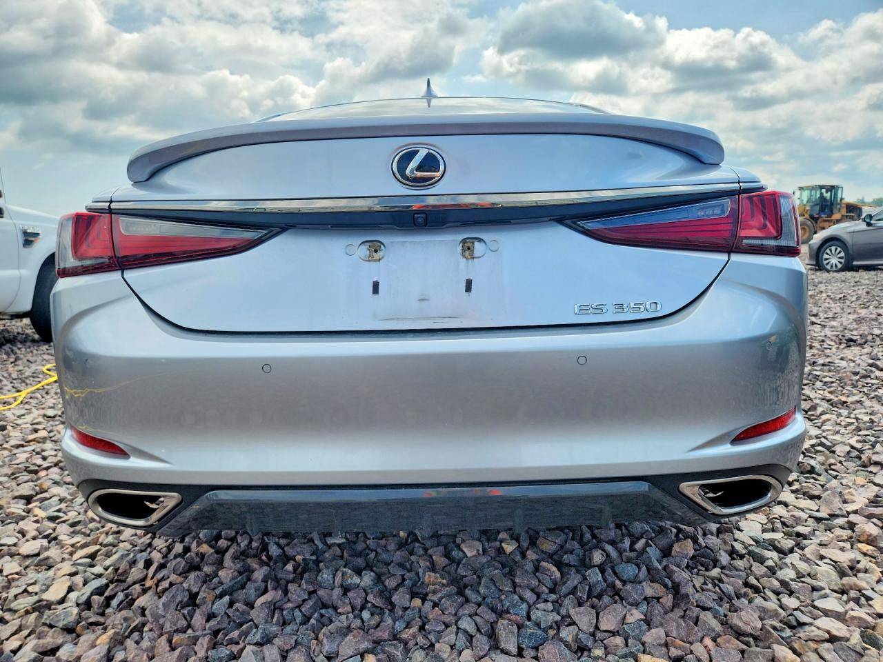 2022 Lexus Es 350 F Sport Silver vin: 58AJZ1B19NU111978