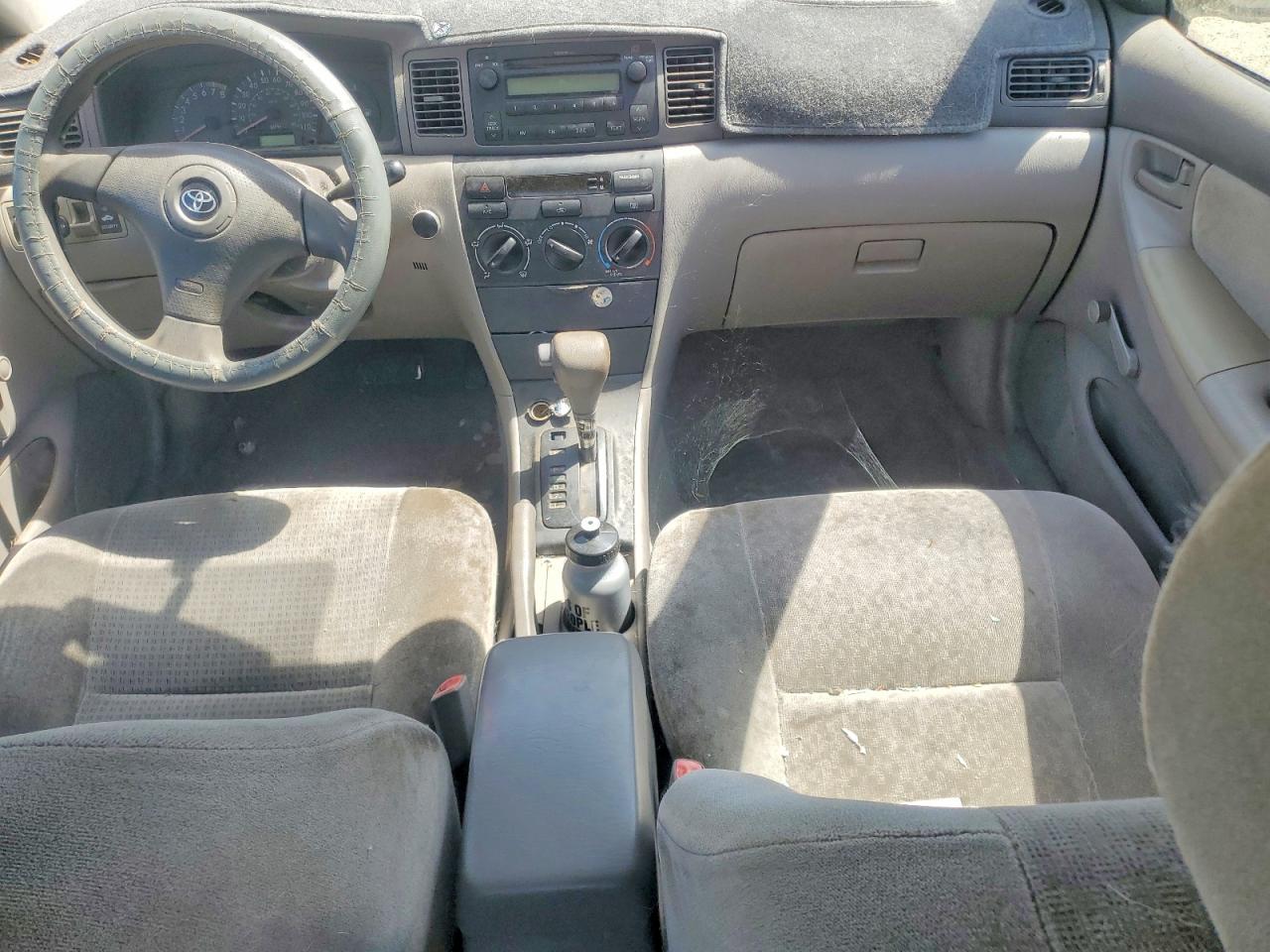 2006 Toyota Corolla Ce Gray vin: 1NXBR32E66Z626271