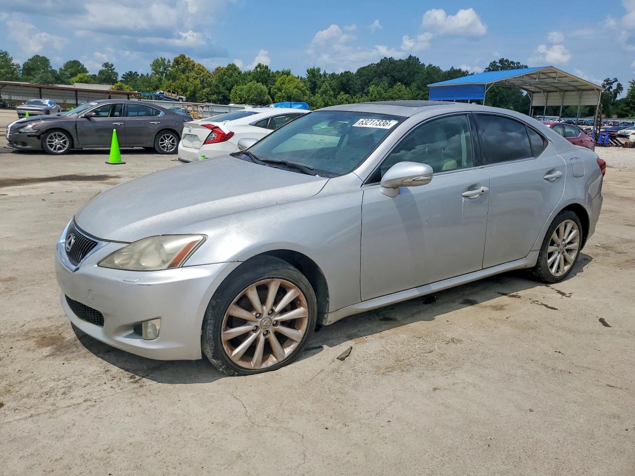 2009 Lexus Is 250 Серебряный vin: JTHCK262695035717