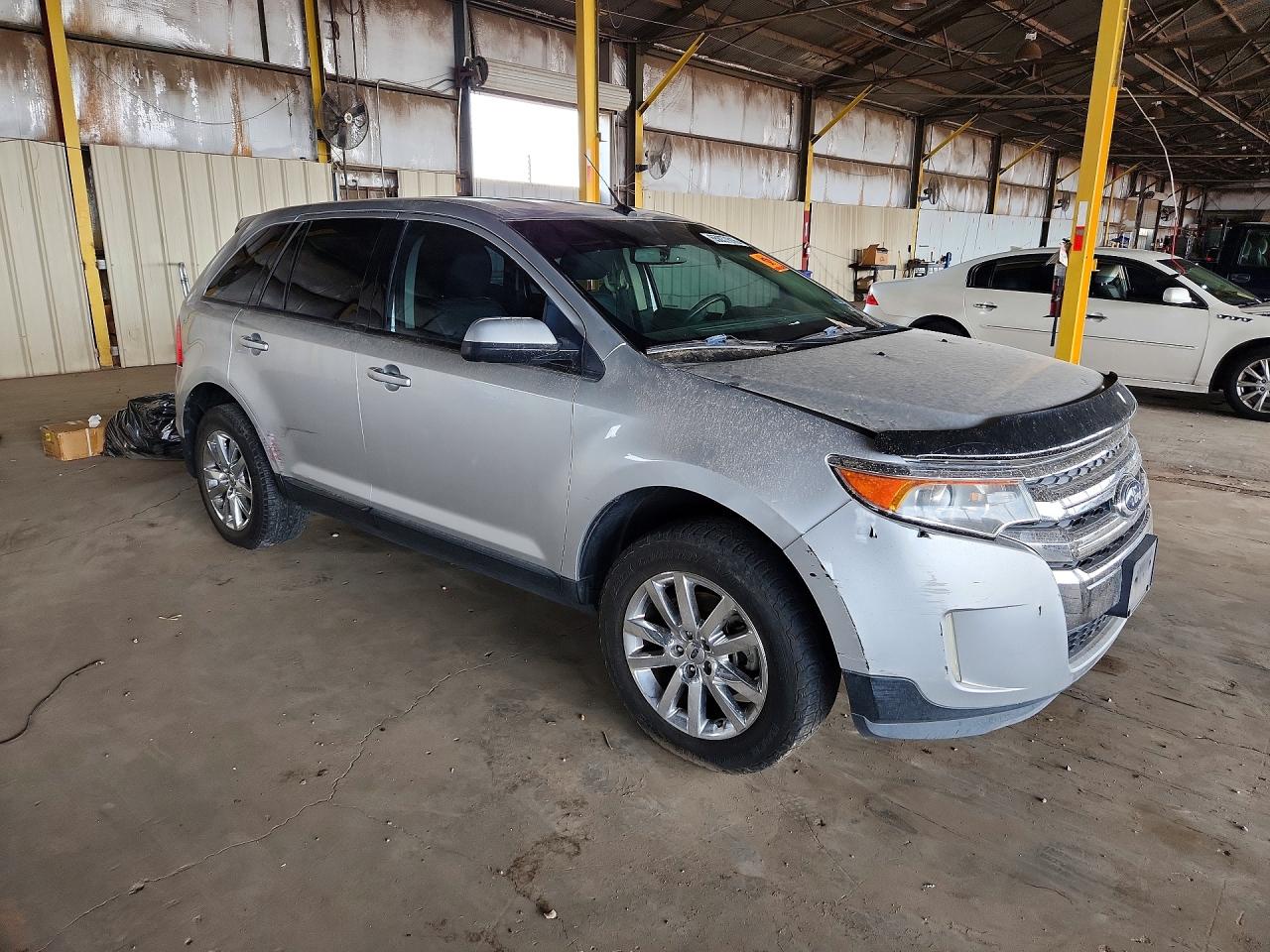 2014 Ford Edge Sel Silver vin: 2FMDK4JC2EBB84516