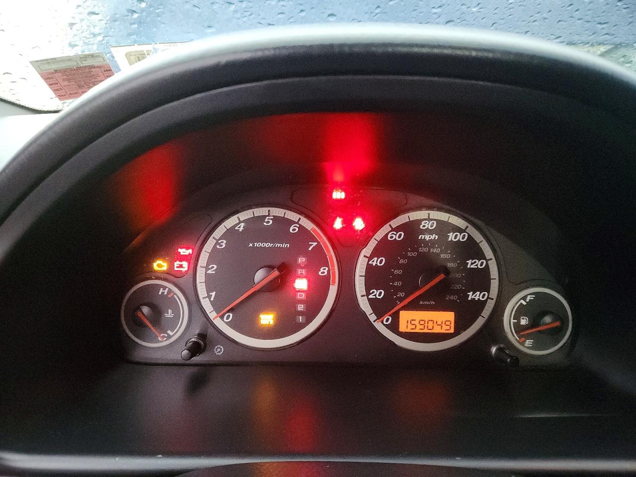 2003 Honda Cr-v Ex Синий vin: SHSRD78883U159507