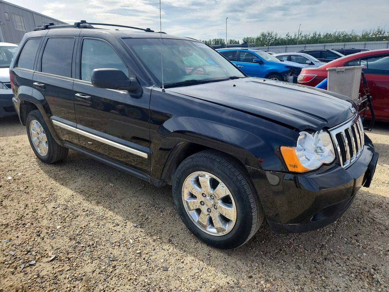 2008 Jeep Grand Cherokee Laredo Black vin: 1J8HR48M88C514091