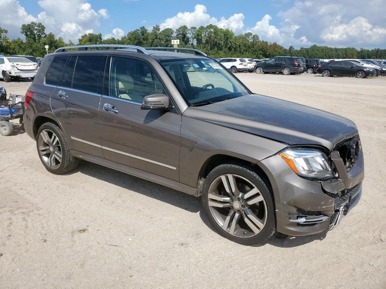 2014 Mercedes-benz Glk 350 Brown vin: WDCGG5HB6EG290945