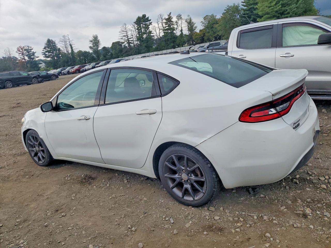 2016 Dodge Dart Se Белый vin: 1C3CDFAA5GD577514