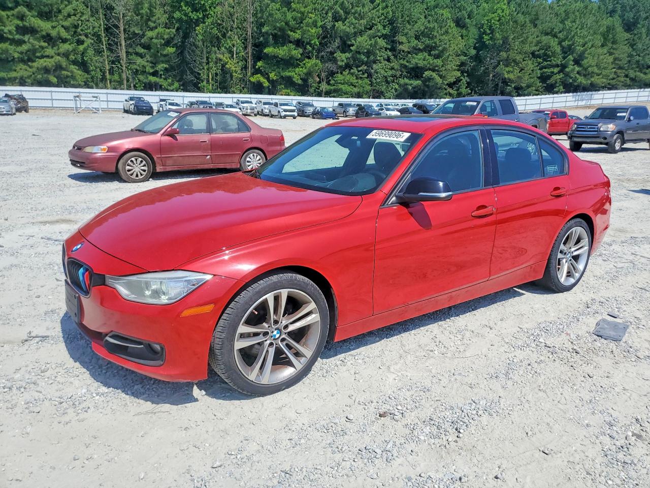 2014 Bmw 328 I Red vin: WBA3A5C55EP600586