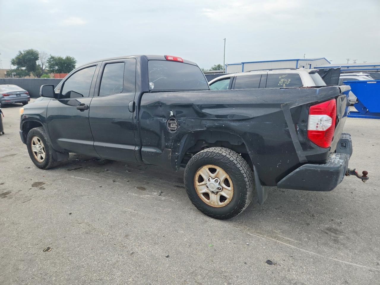 2015 Toyota Tundra Sr Black vin: 5TFRM5F18FX085517