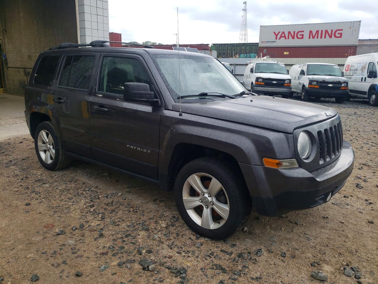 2014 Jeep Patriot Latitude Gray vin: 1C4NJRFB8ED908454