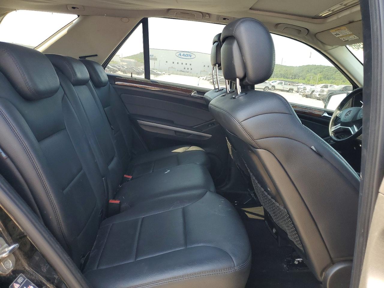 2011 Mercedes-benz Ml 350 Black vin: 4JGBB5GB8BA677118