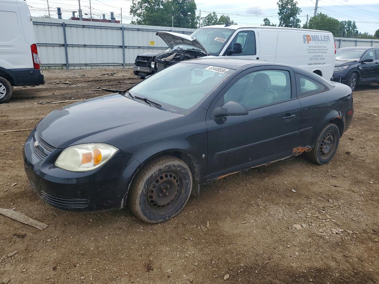 2008 Chevrolet Cobalt Ls Black vin: 1G1AK18F187337320