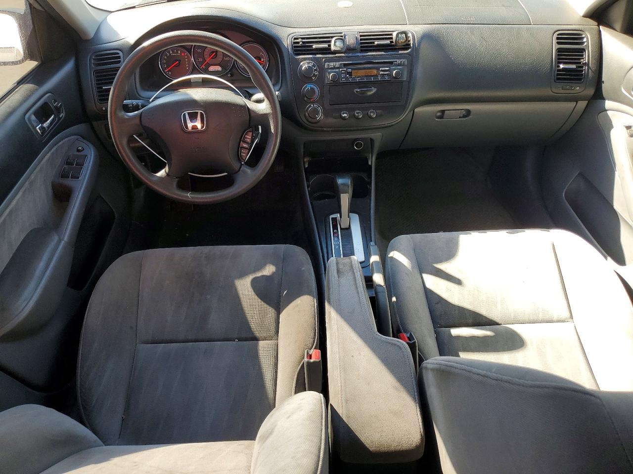 2005 Honda Civic Lx Silver vin: 2HGES16685H516645