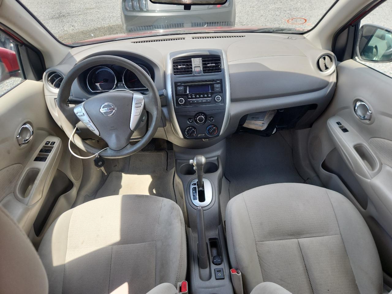 2015 Nissan Versa 1.6 Sv Red vin: 3N1CN7AP8FL941326