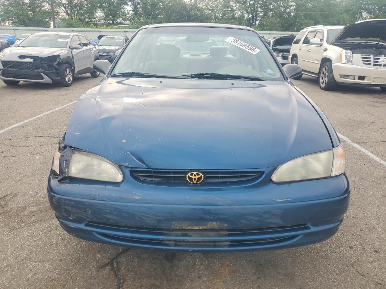 2000 Toyota Corolla Ve Blue vin: 2T1BR12E8YC330807