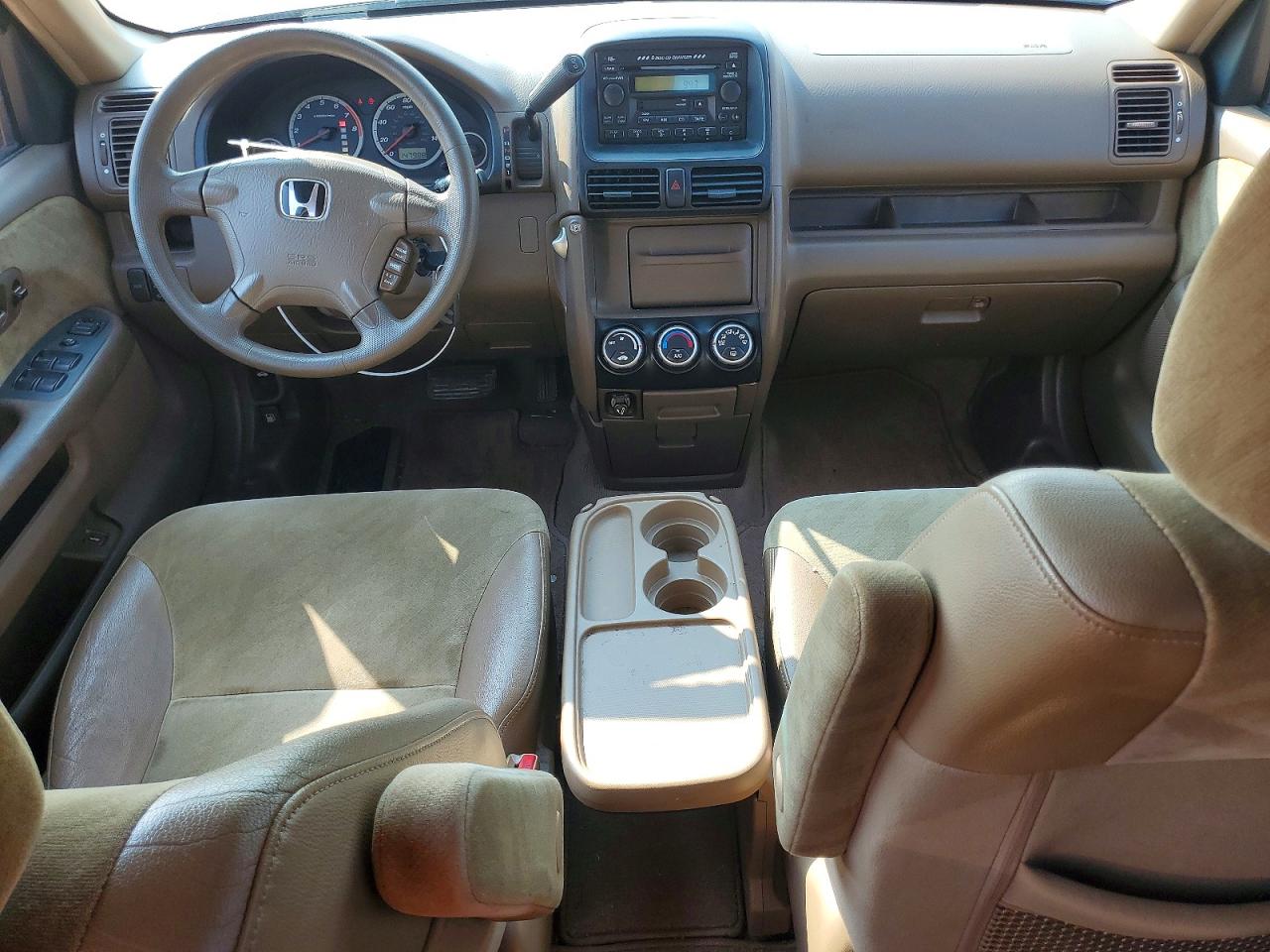 2003 Honda Cr-v Ex Red vin: JHLRD78843C040330