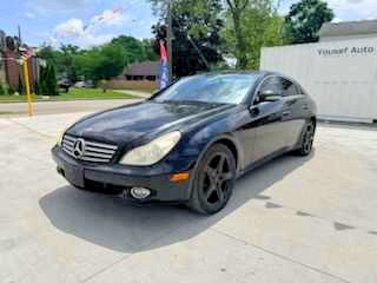 2006 Mercedes-benz Cls 500c Черный vin: WDDDJ75XX6A013439