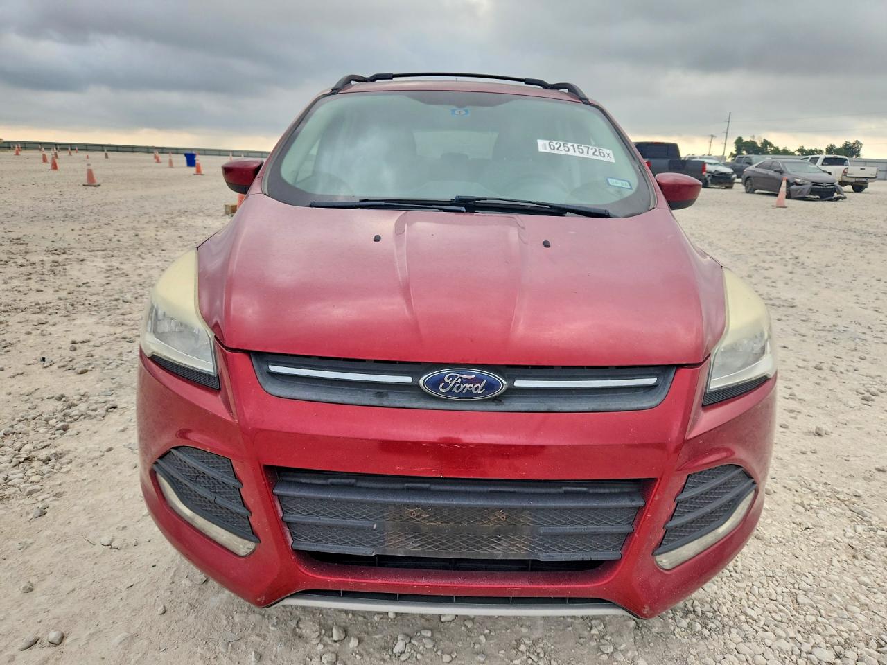 2013 Ford Escape Se Red vin: 1FMCU0GX2DUB63246