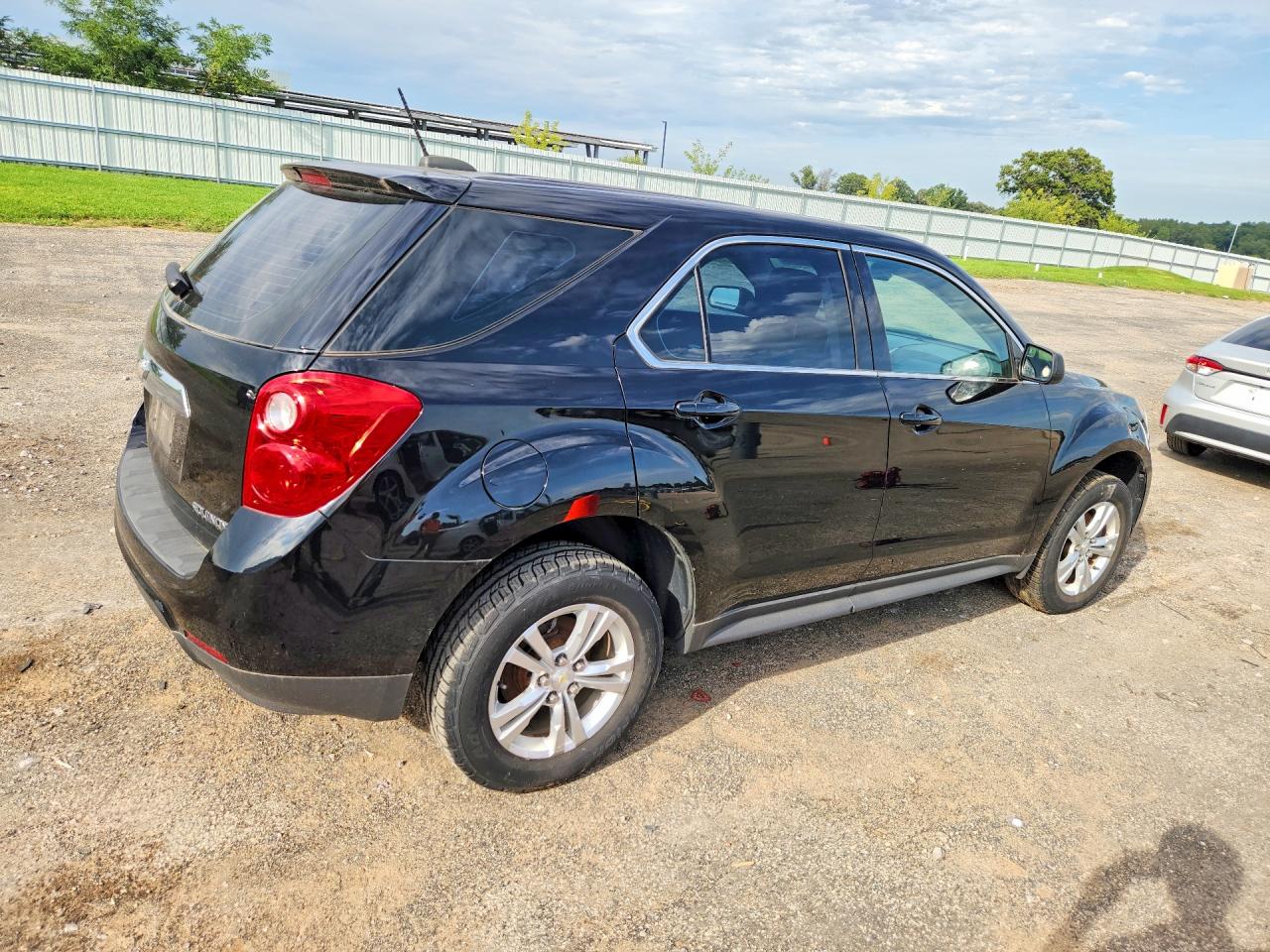2015 Chevrolet Equinox Ls Black vin: 2GNALAEK3F1104031