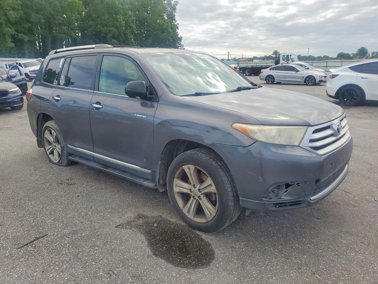 2011 Toyota Highlander Limited Gray vin: 5TDDK3EH8BS091000