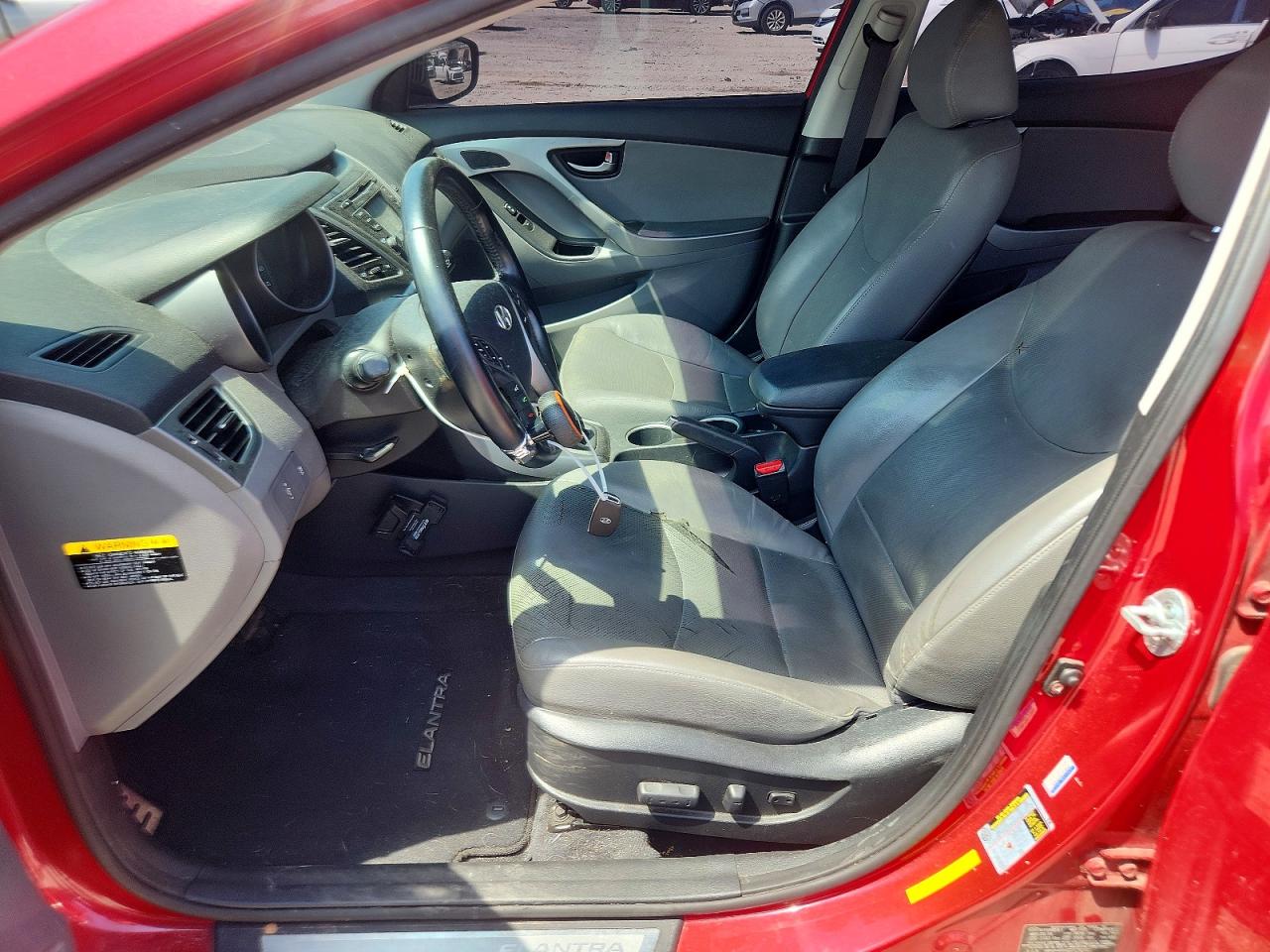 2014 Hyundai Elantra Sport Red vin: KMHDH4AH4EU174252