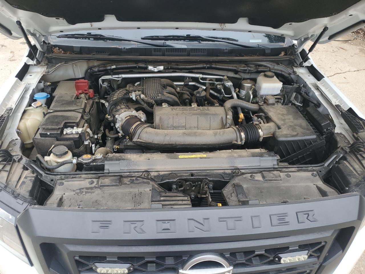 2024 Nissan Frontier S White vin: 1N6ED1CL5RN651904