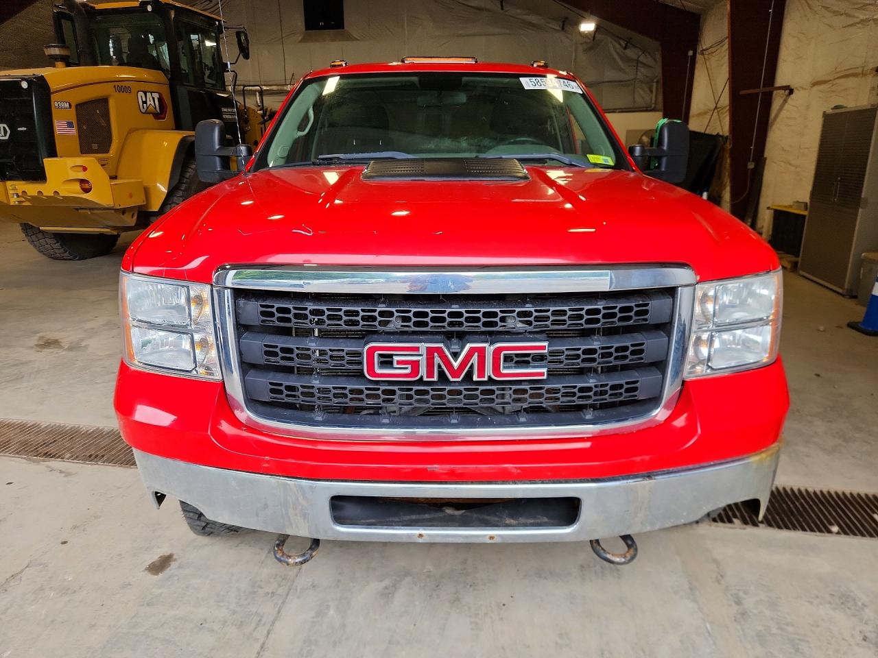 2013 Gmc Sierra K2500 Heavy Duty Red vin: 1GT12ZCG9DF230358